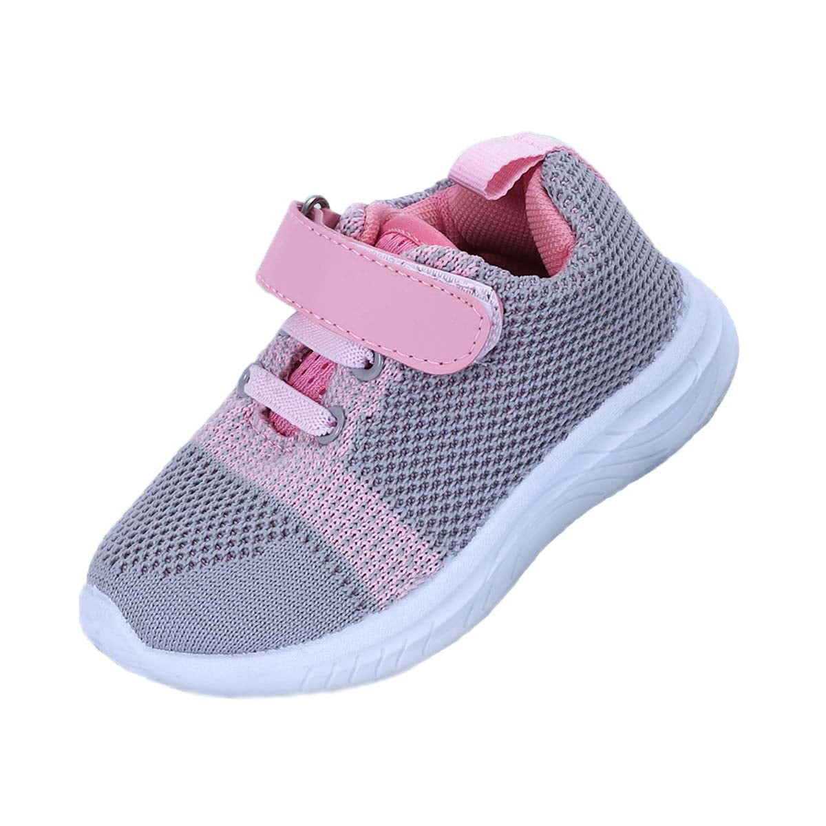 Bonario Toddler Girls Boys Casual Shoes Breathable Lightweight Mesh Sneakers for Child, Size 5-11